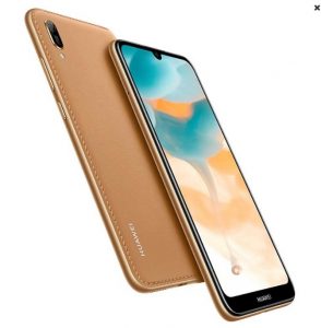Huawei Y6 Pro 2019 in a Beautifully Crafted Amber Brown Leather Casing Huawei Y6 Pro 2019 in a Beautifully Crafted Amber Brown Leather Casing